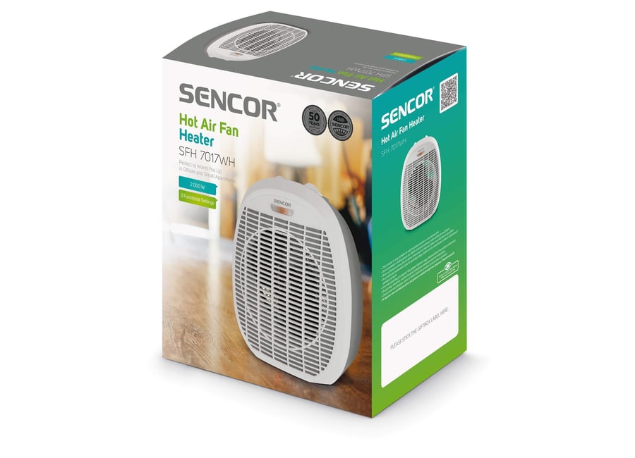 Sencor SFH 7017WH Fan Heater