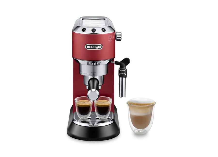 DeLonghi Dedica Manual Espresso Coffee Maker (EC685.R)