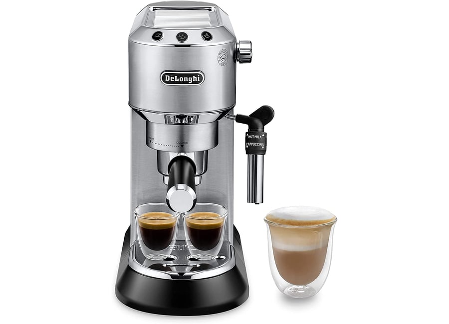 DeLonghi Dedica Manual Espresso Coffee Maker (EC685.M)