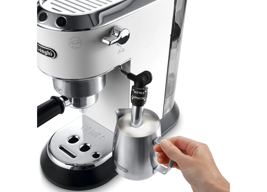 DeLonghi Dedica Manual Espresso Coffee Maker (EC685.W)